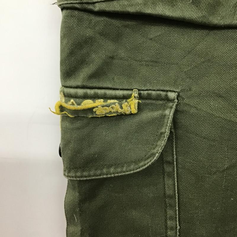 古着 USED パンツ ワークパンツ、ペインターパンツ ワイドパンツ カジュアルパンツ ワークパンツ カーゴパンツ 無地 カーキ / カーキ / khaki メンズ USED 古着 中古 10161530