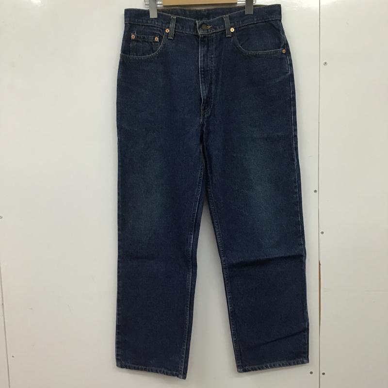 リーバイストラウスアンドコー Levi Strauss & co. パンツ デニム、ジーンズ デニムパンツ ワイドパンツ カジュアルパンツ 34 無地 インディゴ / インディゴ / Indigo メンズ USED 古着 中古 10161531
