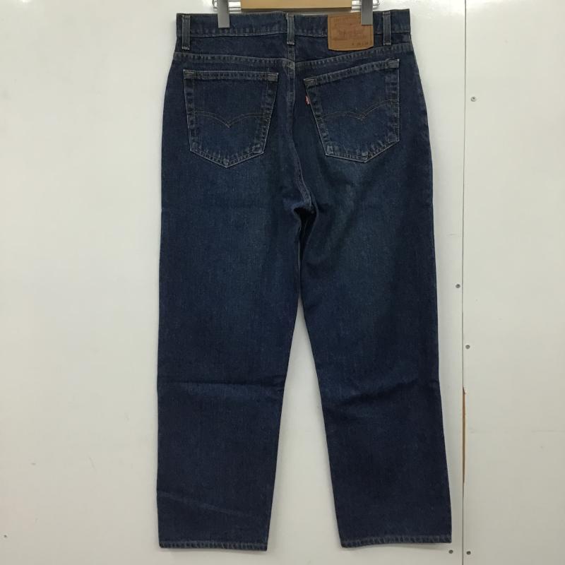 リーバイストラウスアンドコー Levi Strauss & co. パンツ デニム、ジーンズ デニムパンツ ワイドパンツ カジュアルパンツ 34 無地 インディゴ / インディゴ / Indigo メンズ USED 古着 中古 10161531
