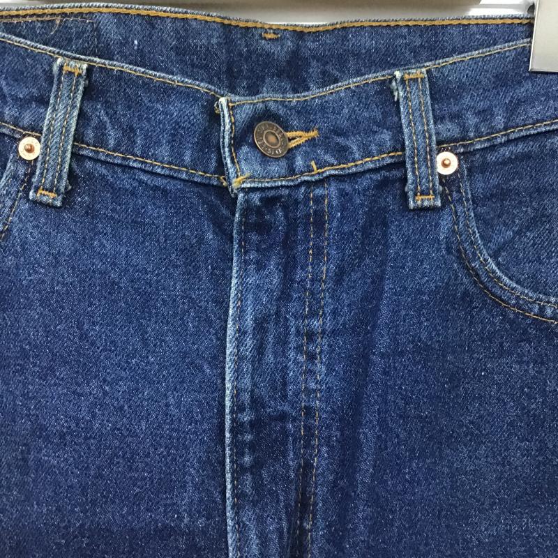 リーバイストラウスアンドコー Levi Strauss & co. パンツ デニム、ジーンズ デニムパンツ ワイドパンツ カジュアルパンツ 34 無地 インディゴ / インディゴ / Indigo メンズ USED 古着 中古 10161531
