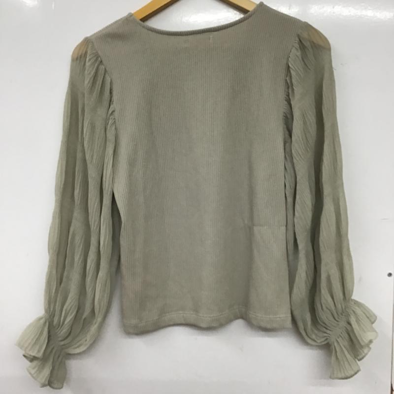 ビームス ハート BEAMS HEART カットソー 長袖 無地 ベージュ / ベージュ / beige レディース USED 古着 中古 10161536
