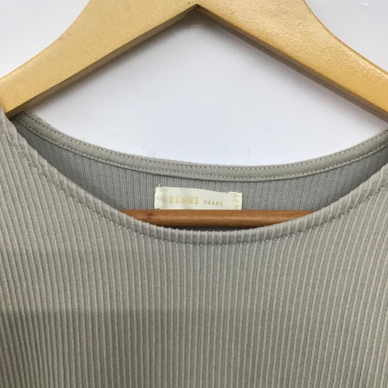 ビームス ハート BEAMS HEART カットソー 長袖 無地 ベージュ / ベージュ / beige レディース USED 古着 中古 10161536