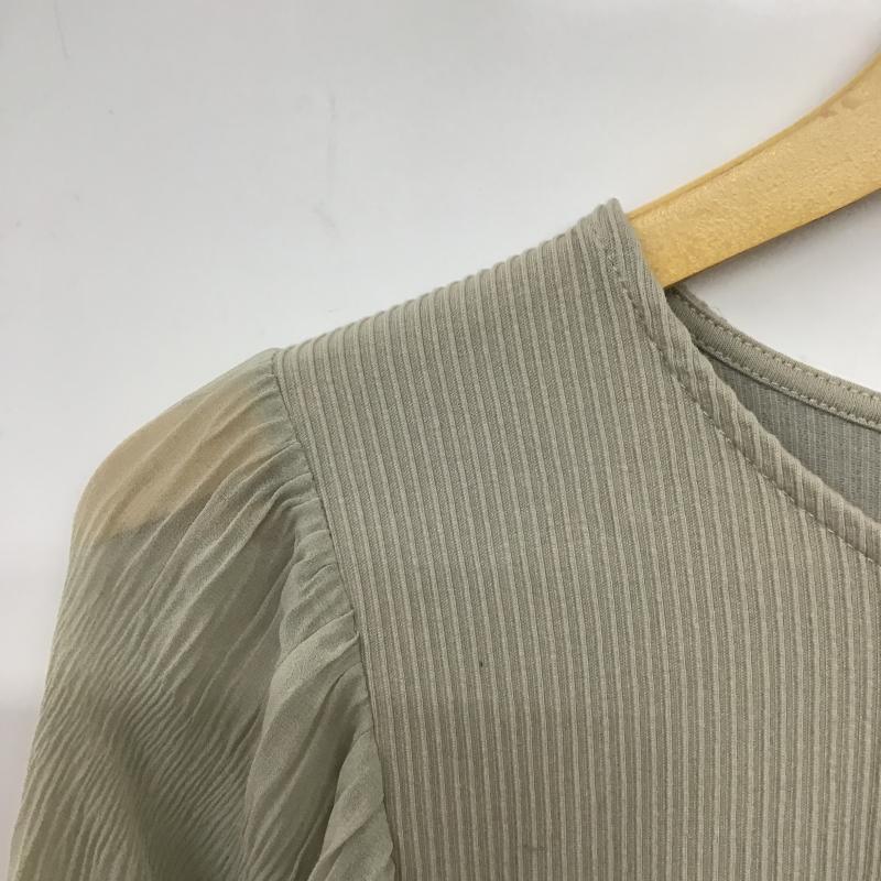 ビームス ハート BEAMS HEART カットソー 長袖 無地 ベージュ / ベージュ / beige レディース USED 古着 中古 10161536