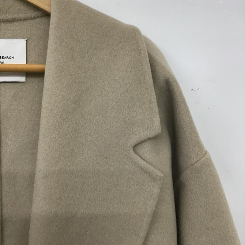 アーバンリサーチドアーズ URBAN RESEARCH DOORS コート コート一般 ロングコート カラージャケット アウター ONE SIZE 無地 ベージュ / ベージュ / beige レディース USED 古着 中古 10161547