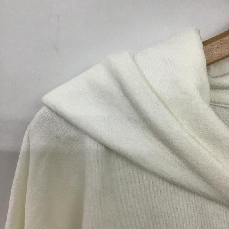 オフホワイト Off-White パーカー 長袖 長袖パーカー プルオーバーパーカー スウェット L ロゴ、文字 白 / ホワイト / white メンズ USED 古着 中古 10161558
