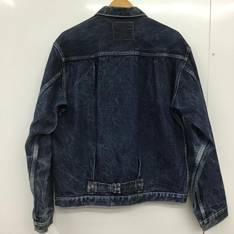 サムライジーンズ SAMURAI JEANS ジャケット、上着 ジャンパー、ブルゾン デニムジャケット Gジャン アウター カジュアルジャケット 44 無地 インディゴ / インディゴ / Indigo メンズ USED 古着 中古 10161559