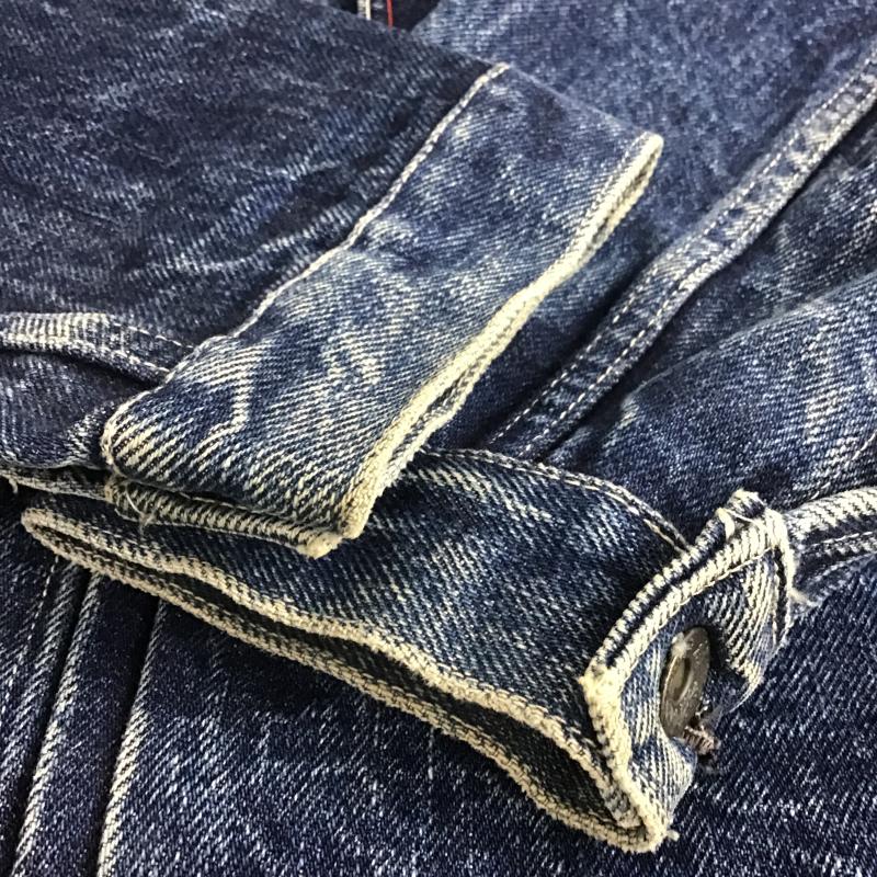 サムライジーンズ SAMURAI JEANS ジャケット、上着 ジャンパー、ブルゾン デニムジャケット Gジャン アウター カジュアルジャケット 44 無地 インディゴ / インディゴ / Indigo メンズ USED 古着 中古 10161559