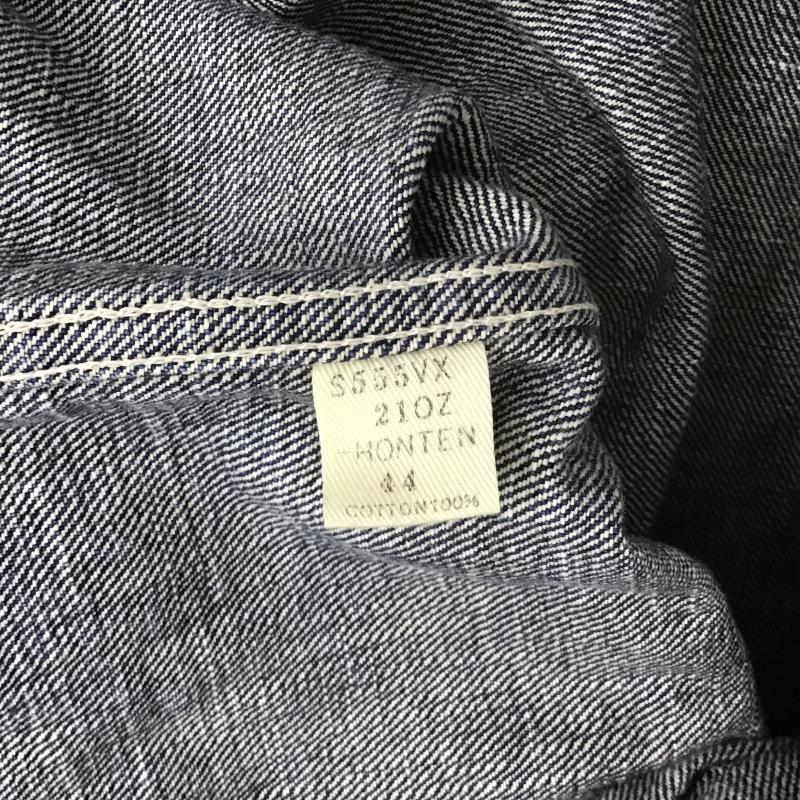 サムライジーンズ SAMURAI JEANS ジャケット、上着 ジャンパー、ブルゾン デニムジャケット Gジャン アウター カジュアルジャケット 44 無地 インディゴ / インディゴ / Indigo メンズ USED 古着 中古 10161559
