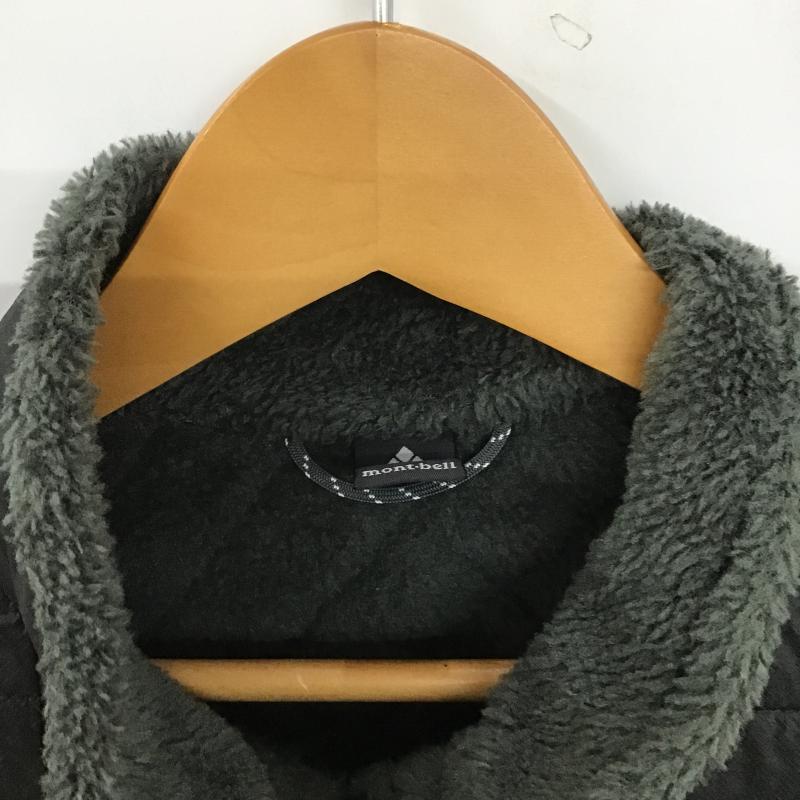 モンベル mont-bell ジャケット、上着 ジャンパー、ブルゾン ジップアップフリースジャケット アウター 長袖ジャケット XL ロゴ、文字 灰 / グレー / gray メンズ USED 古着 中古 10161560