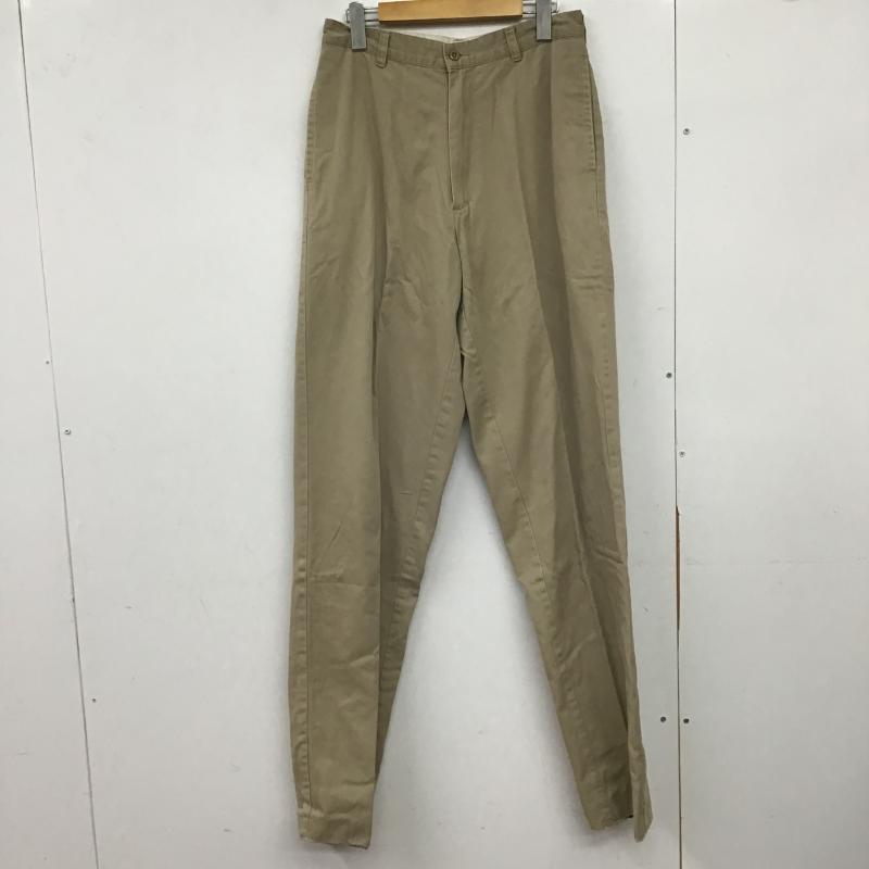 ジェイクルー J.CREW パンツ チノパン チノパン ワイドパンツ カジュアルパンツ 30インチ 無地 ベージュ / ベージュ / beige メンズ USED 古着 中古 10161562