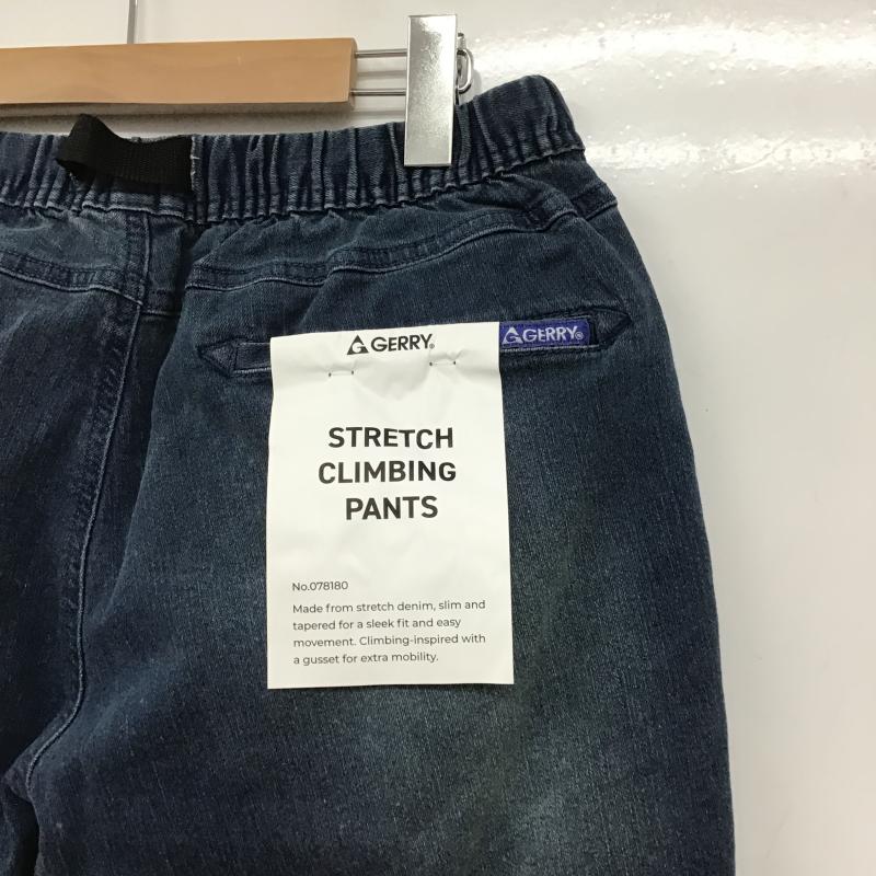 ジェリー GERRY パンツ デニム、ジーンズ デニムパンツ スリムパンツ カジュアルパンツ ストレッチパンツ L 無地 インディゴ / インディゴ / Indigo メンズ USED 古着 中古 10161563