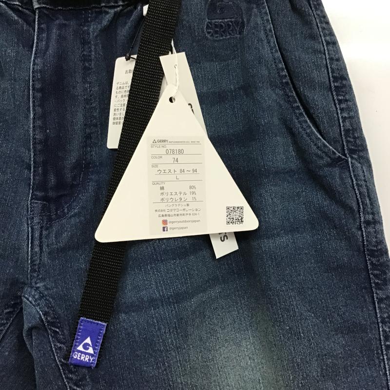ジェリー GERRY パンツ デニム、ジーンズ デニムパンツ スリムパンツ カジュアルパンツ ストレッチパンツ L 無地 インディゴ / インディゴ / Indigo メンズ USED 古着 中古 10161563