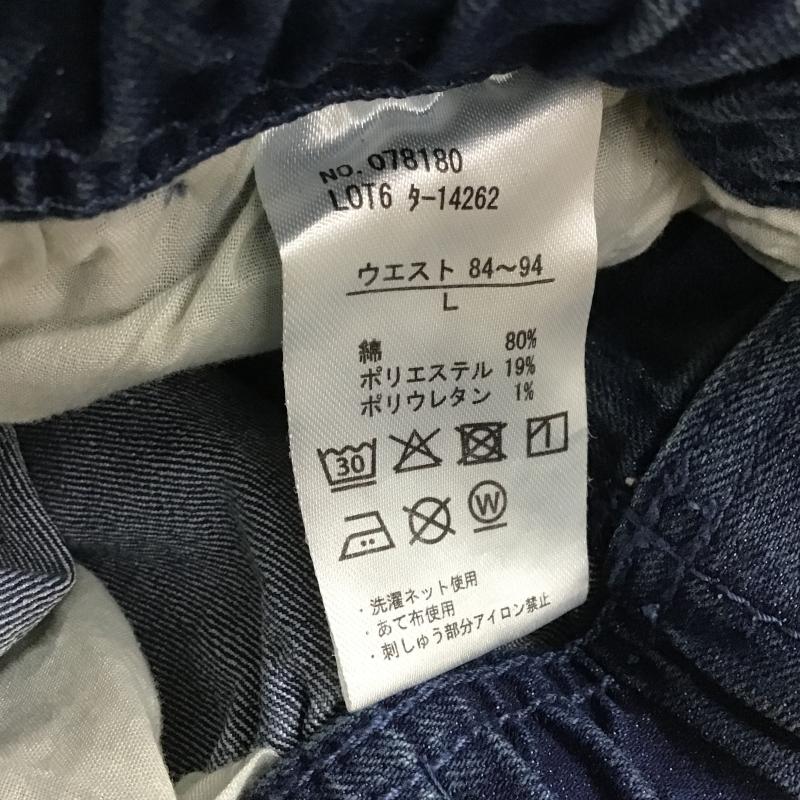 ジェリー GERRY パンツ デニム、ジーンズ デニムパンツ スリムパンツ カジュアルパンツ ストレッチパンツ L 無地 インディゴ / インディゴ / Indigo メンズ USED 古着 中古 10161563