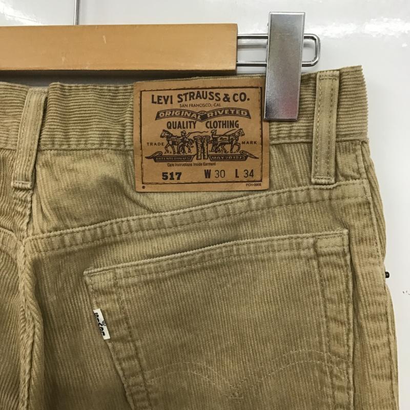 リーバイストラウスアンドコー Levi Strauss & co. パンツ デニム、ジーンズ コーデュロイパンツ スリムパンツ カジュアルパンツ ストレッチパンツ 30インチ 無地 ベージュ / ベージュ / beige メンズ USED 古着 中古 10161565