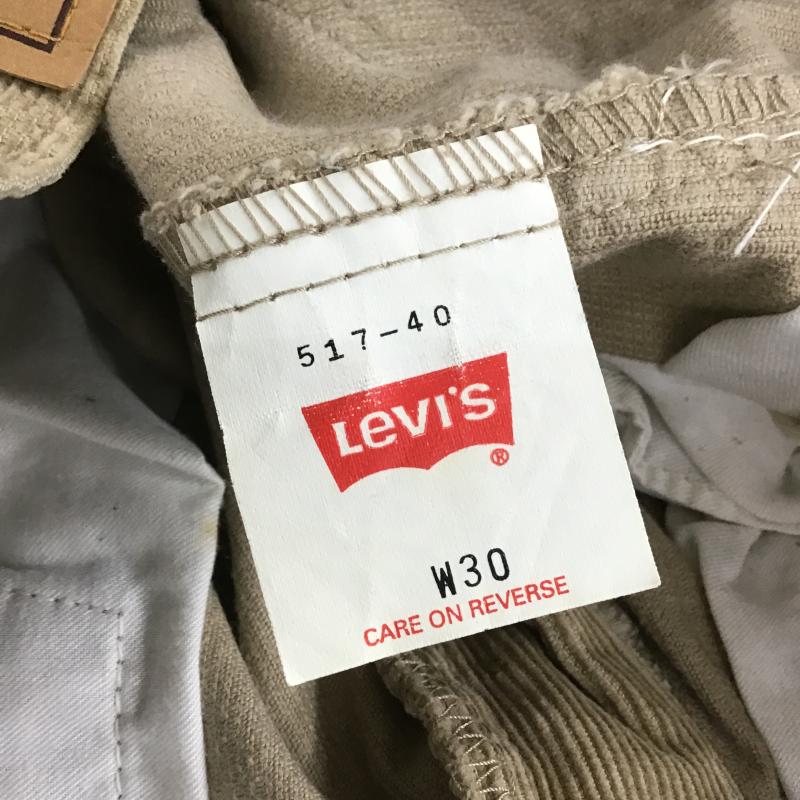 リーバイストラウスアンドコー Levi Strauss & co. パンツ デニム、ジーンズ コーデュロイパンツ スリムパンツ カジュアルパンツ ストレッチパンツ 30インチ 無地 ベージュ / ベージュ / beige メンズ USED 古着 中古 10161565