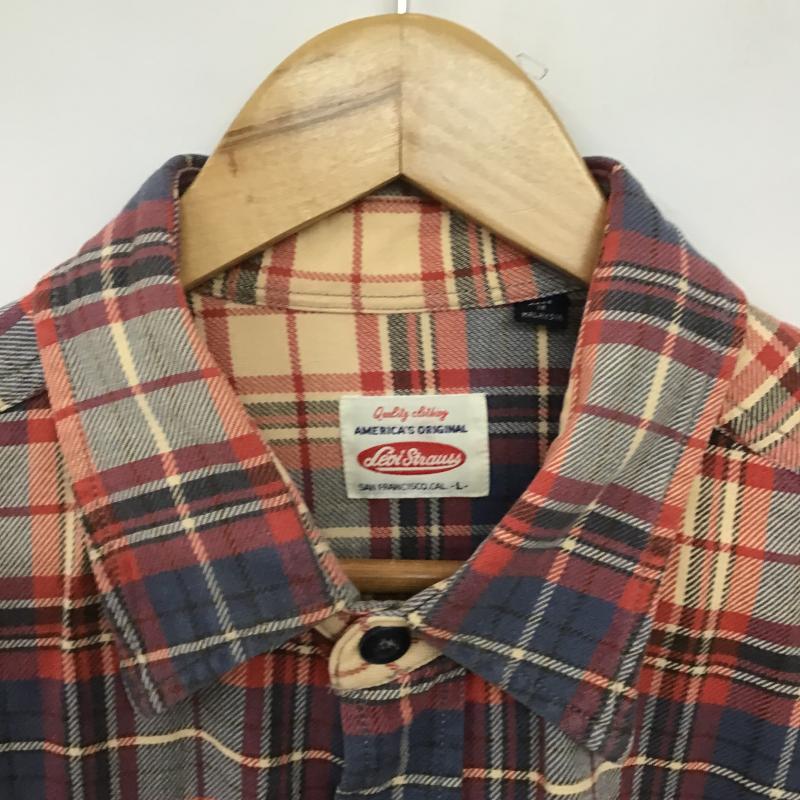 リーバイス Levi s シャツ、ブラウス 長袖 長袖シャツ チェックシャツ L チェック マルチカラー / マルチカラー / multicolor メンズ USED 古着 中古 10161569