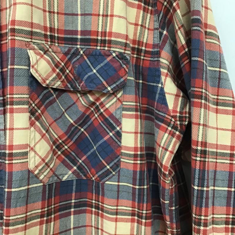 リーバイス Levi s シャツ、ブラウス 長袖 長袖シャツ チェックシャツ L チェック マルチカラー / マルチカラー / multicolor メンズ USED 古着 中古 10161569
