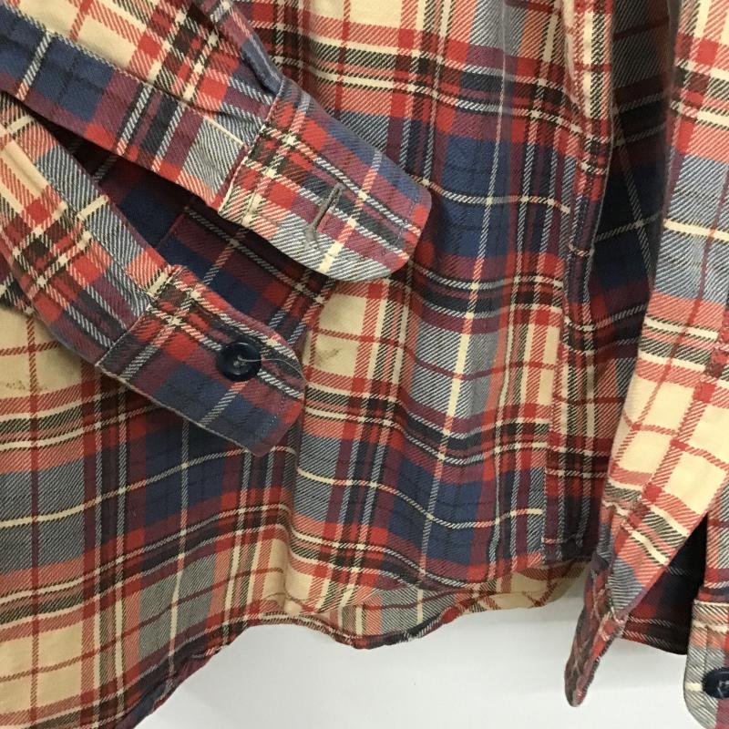 リーバイス Levi s シャツ、ブラウス 長袖 長袖シャツ チェックシャツ L チェック マルチカラー / マルチカラー / multicolor メンズ USED 古着 中古 10161569