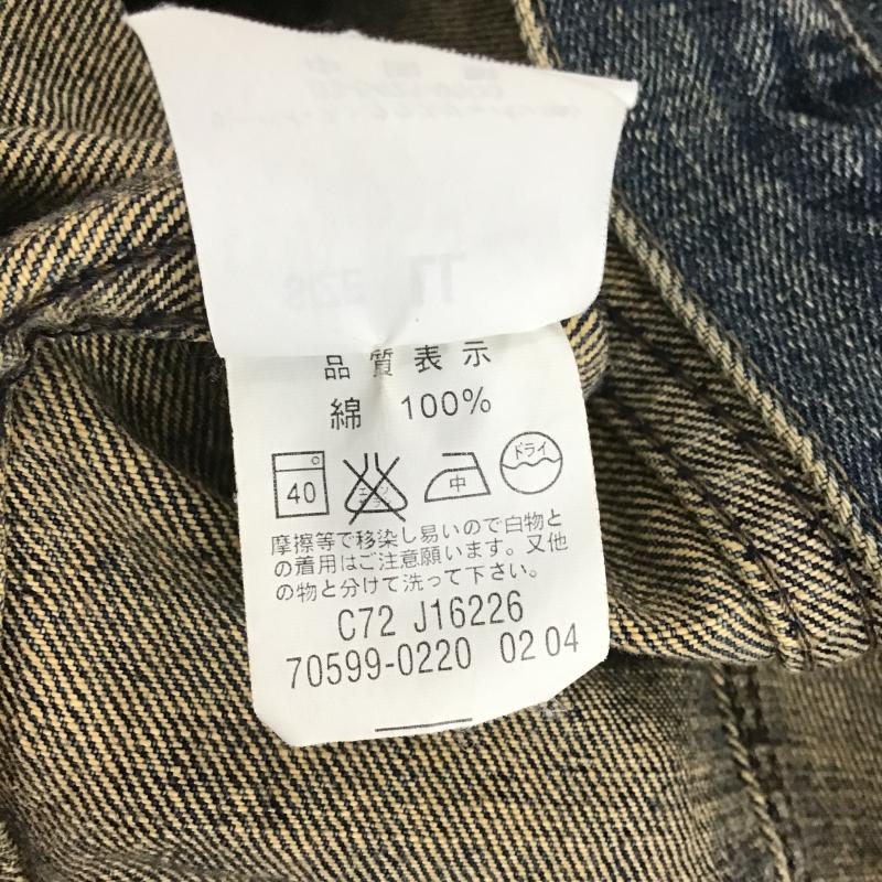 リーバイストラウスアンドコー Levi Strauss & co. ジャケット、上着 ジャンパー、ブルゾン デニムジャケット Gジャン アウター カジュアルジャケット XL 無地 インディゴ / インディゴ / Indigo メンズ USED 古着 中古 10161570