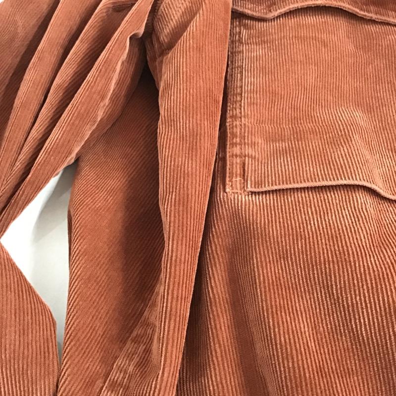 ディーゼル DIESEL シャツ、ブラウス 長袖 長袖シャツ コーデュロイシャツ カジュアルシャツ XL 無地 茶 / ブラウン / brown メンズ USED 古着 中古 10161573