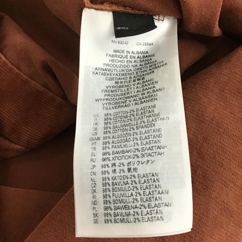 ディーゼル DIESEL シャツ、ブラウス 長袖 長袖シャツ コーデュロイシャツ カジュアルシャツ XL 無地 茶 / ブラウン / brown メンズ USED 古着 中古 10161573
