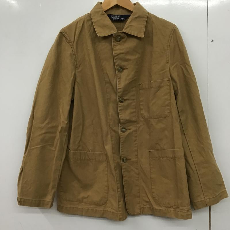 ポロバイラルフローレン Polo by RALPH LAUREN ジャケット、上着 ジャンパー、ブルゾン カジュアルジャケット アウター カラージャケット M 無地 ベージュ / ベージュ / beige メンズ USED 古着 中古 10161574