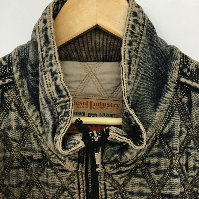 ディーゼル DIESEL ベスト ベスト ベスト アウター スタンドカラージャケット XL 無地 インディゴ / インディゴ / Indigo メンズ USED 古着 中古 10161575