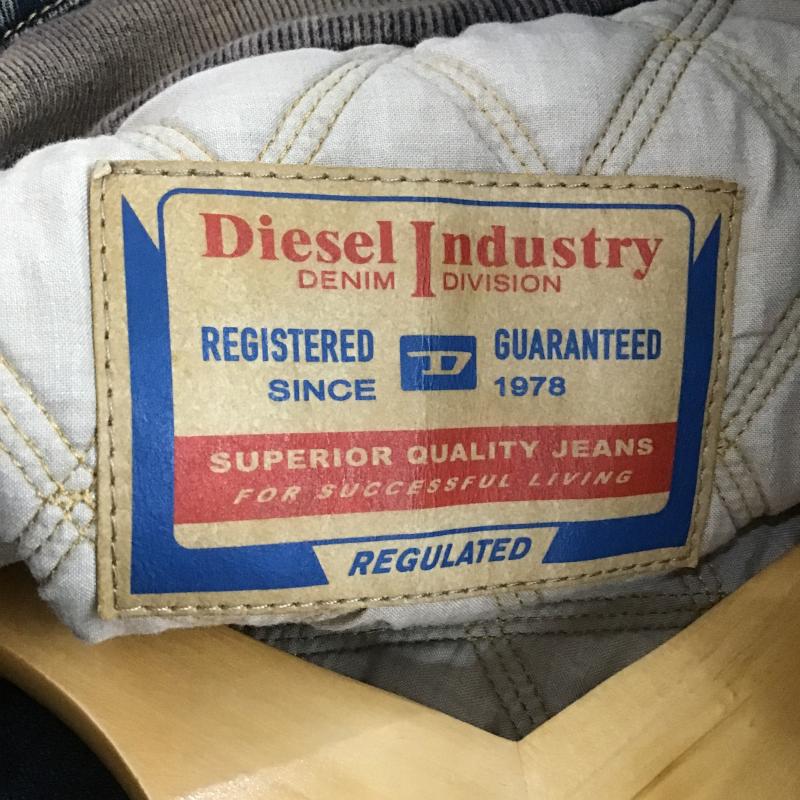 ディーゼル DIESEL ベスト ベスト ベスト アウター スタンドカラージャケット XL 無地 インディゴ / インディゴ / Indigo メンズ USED 古着 中古 10161575