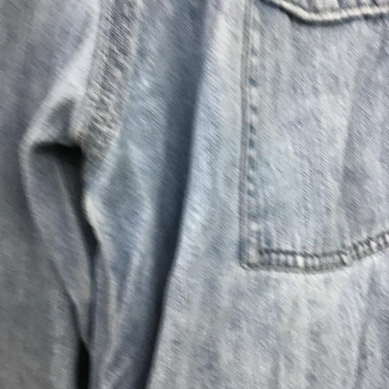 カーハート Carhartt シャツ、ブラウス 長袖 長袖シャツ デニムシャツ L 無地 インディゴ / インディゴ / Indigo メンズ USED 古着 中古 10161577
