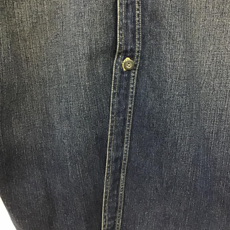 リーバイス Levi s シャツ、ブラウス 長袖 長袖シャツ デニムシャツ 無地シャツ L 無地 インディゴ / インディゴ / Indigo メンズ USED 古着 中古 10161581