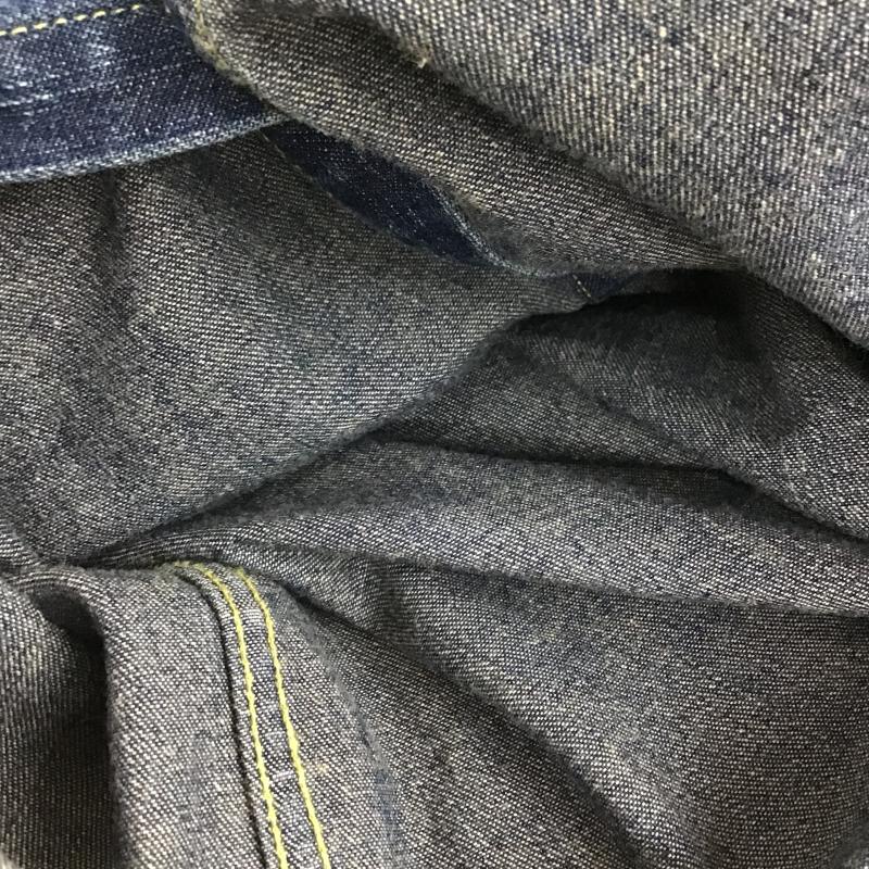リーバイス Levi s シャツ、ブラウス 長袖 長袖シャツ デニムシャツ 無地シャツ L 無地 インディゴ / インディゴ / Indigo メンズ USED 古着 中古 10161581