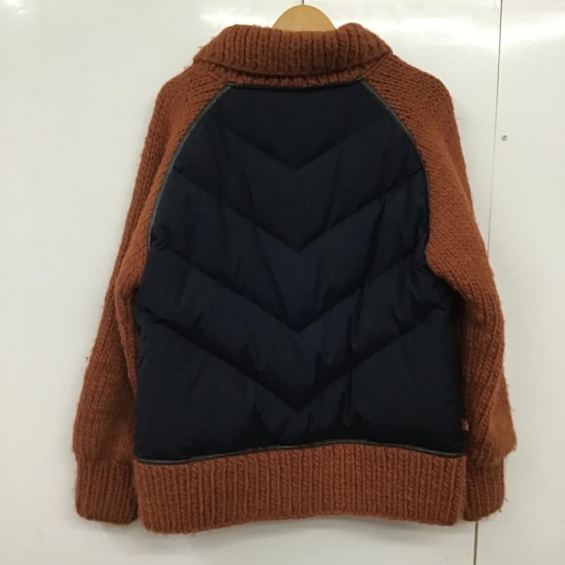 リーバイストラウスアンドコー Levi Strauss & co. ジャケット、上着 ジャンパー、ブルゾン ジップアップジャケット アウター L 無地 紺 / ネイビー / navy X 橙 / オレンジ / orange メンズ USED 古着 中古 10161582
