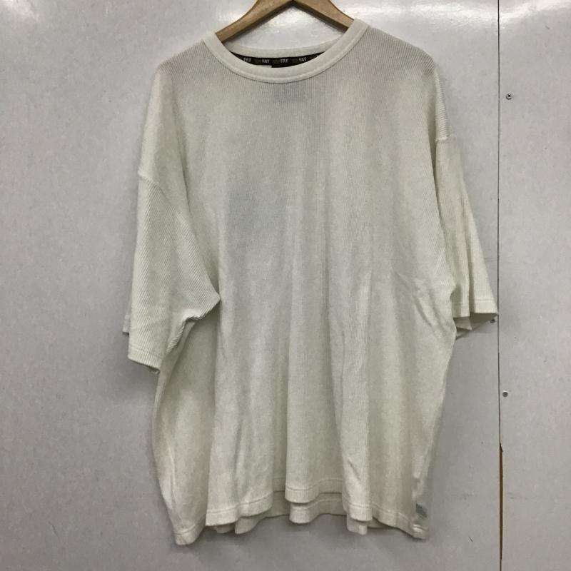 エフエイティー FAT カットソー 半袖 半袖カットソー 無地Tシャツ クルーネックカットソー 無地 白 / ホワイト / white メンズ USED 古着 中古 10161585