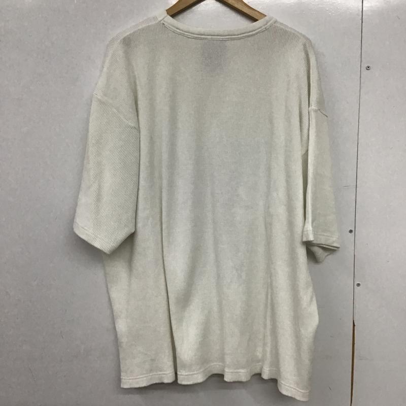 エフエイティー FAT カットソー 半袖 半袖カットソー 無地Tシャツ クルーネックカットソー 無地 白 / ホワイト / white メンズ USED 古着 中古 10161585