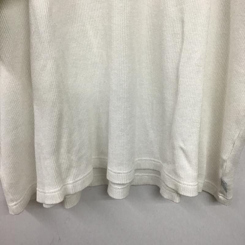 エフエイティー FAT カットソー 半袖 半袖カットソー 無地Tシャツ クルーネックカットソー 無地 白 / ホワイト / white メンズ USED 古着 中古 10161585