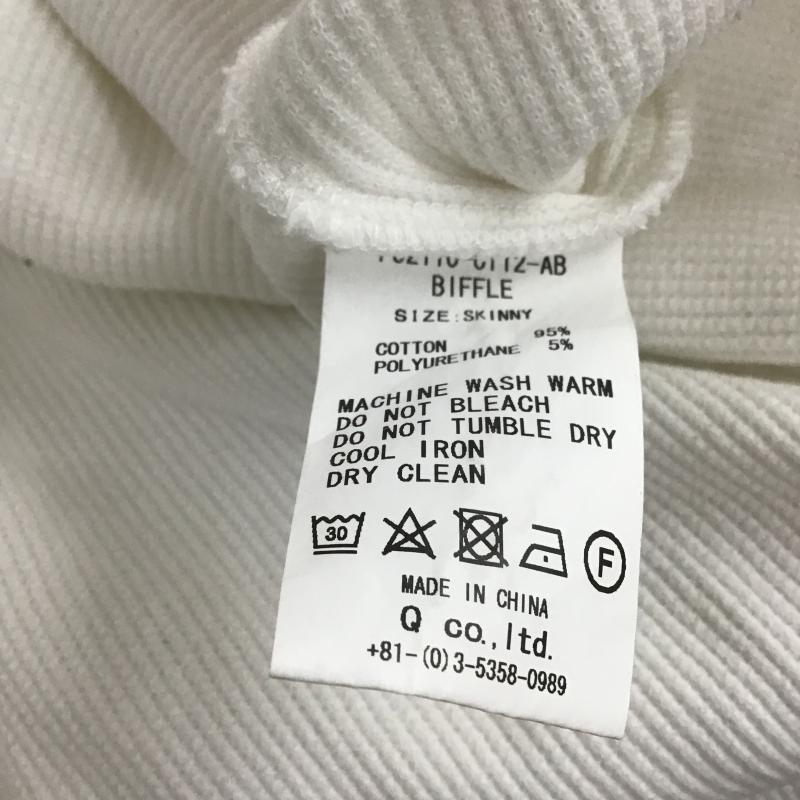 エフエイティー FAT カットソー 半袖 半袖カットソー 無地Tシャツ クルーネックカットソー 無地 白 / ホワイト / white メンズ USED 古着 中古 10161585