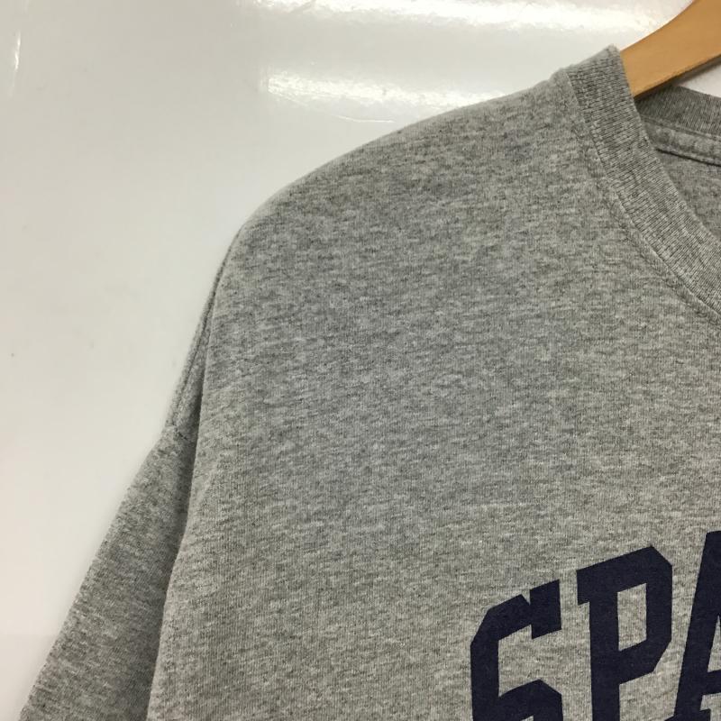 ギルダン GILDAN Tシャツ 半袖 半袖カットソー プリントTシャツ クルーネックカットソー XL ロゴ、文字 灰 / グレー / gray メンズ USED 古着 中古 10161588