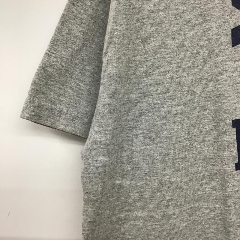 ギルダン GILDAN Tシャツ 半袖 半袖カットソー プリントTシャツ クルーネックカットソー XL ロゴ、文字 灰 / グレー / gray メンズ USED 古着 中古 10161588