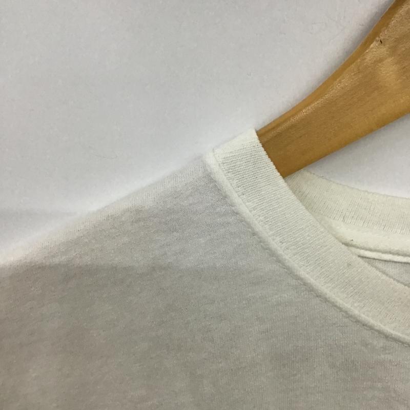 ステューシー STUSSY Tシャツ 半袖 半袖カットソー プリントTシャツ クルーネックカットソー M ロゴ、文字 白 / ホワイト / white メンズ USED 古着 中古 10161589