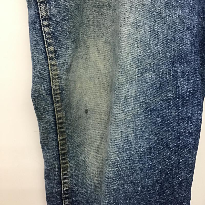 ラングラー Wrangler パンツ デニム、ジーンズ デニムパンツ ワイドパンツ カジュアルパンツ 42インチ 無地 インディゴ / インディゴ / Indigo メンズ USED 古着 中古 10161590