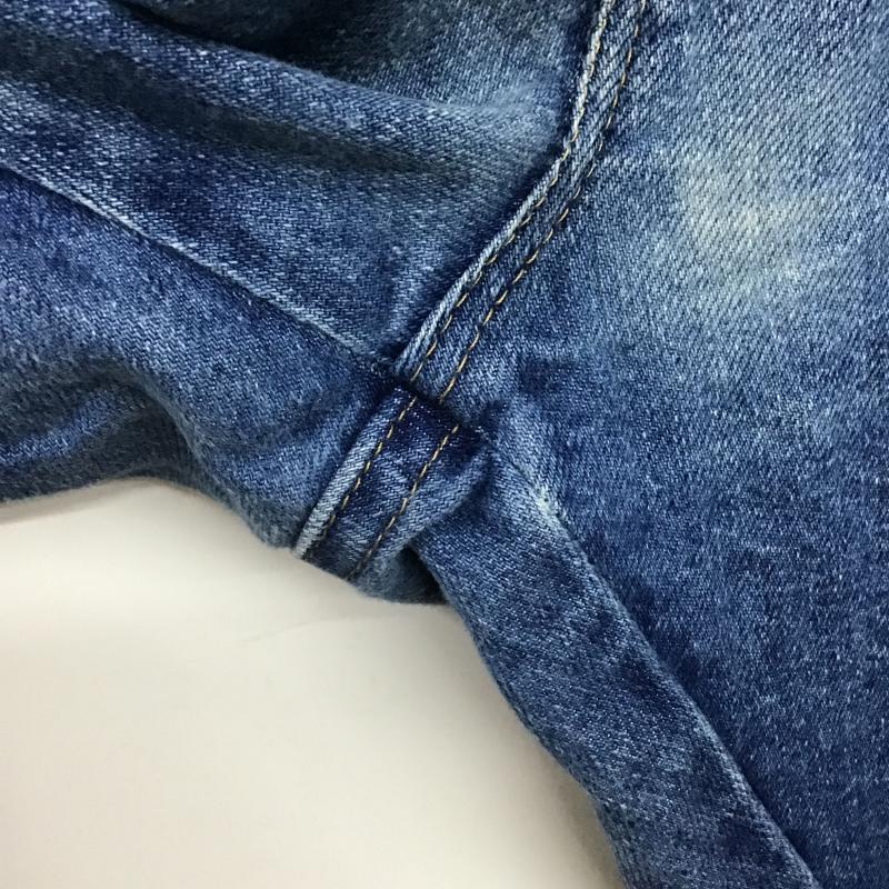 ラングラー Wrangler パンツ デニム、ジーンズ デニムパンツ ワイドパンツ カジュアルパンツ 42インチ 無地 インディゴ / インディゴ / Indigo メンズ USED 古着 中古 10161590