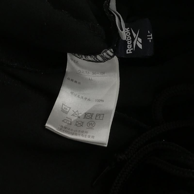 リーボック Reebok パンツ ワークパンツ、ペインターパンツ スウェットパンツ ワイドパンツ カジュアルパンツ LL 無地 黒 / ブラック / black メンズ USED 古着 中古 10161591