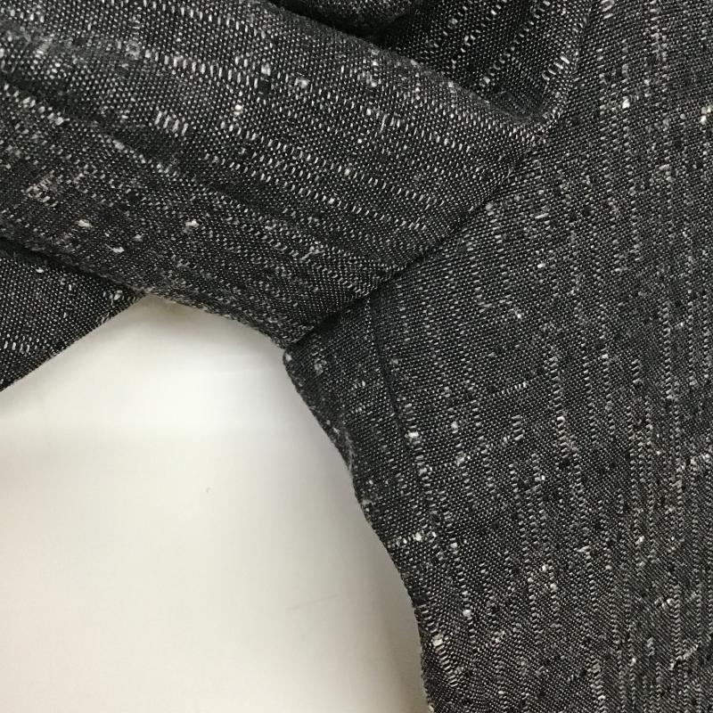 古着 USED パンツ スラックス スラックスパンツ ワイドパンツ センタータックパンツ M 総柄 ダークグレー / ダークグレー / メンズ USED 古着 中古 10161592