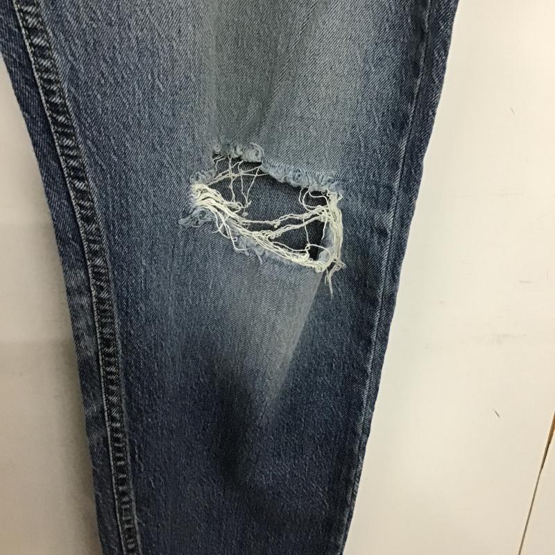 リーバイストラウスアンドコー Levi Strauss & co. パンツ デニム、ジーンズ デニムパンツ ワイドパンツ カジュアルパンツ ストレッチパンツ 42インチ ダメージ加工 インディゴ / インディゴ / Indigo メンズ USED 古着 中古 10161594