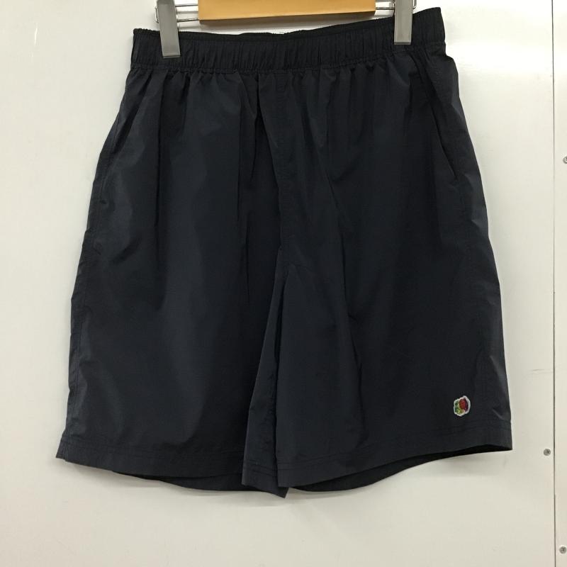 フルーツオブザルーム FRUIT OF THE LOOM パンツ ショートパンツ ショートパンツ ハーフパンツ カジュアルパンツ L ロゴ、文字 紺 / ネイビー / navy メンズ USED 古着 中古 10161596