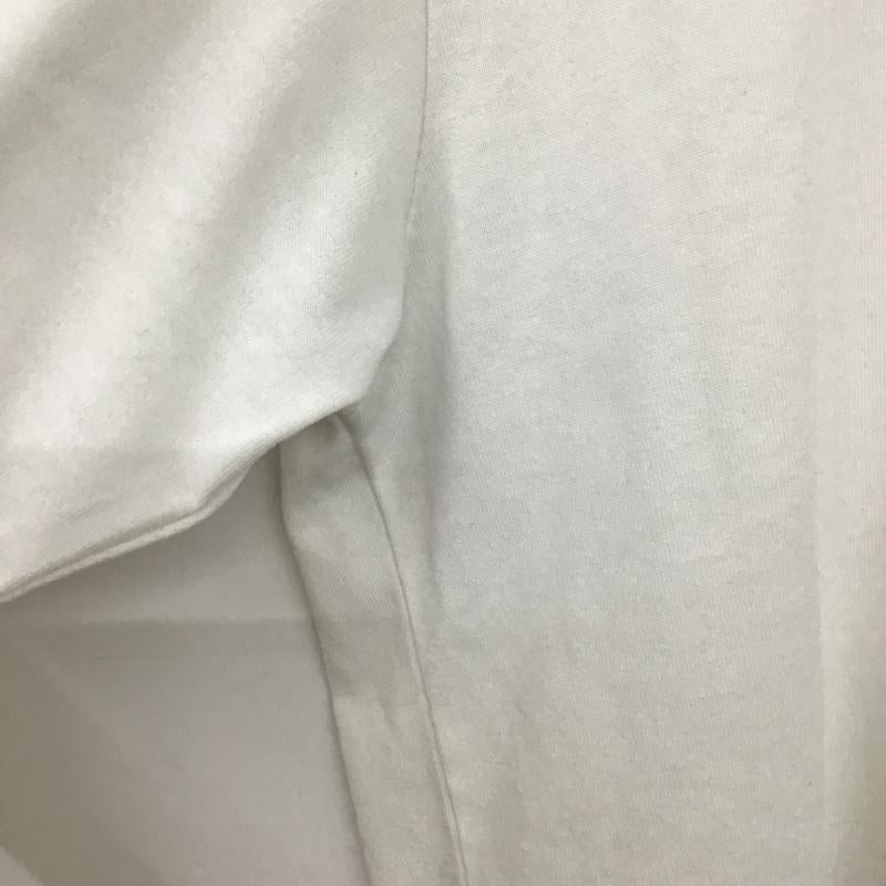 ザノースフェイス THE NORTH FACE Tシャツ 半袖 半袖カットソー プリントTシャツ クルーネックカットソー XL ロゴ、文字 白 / ホワイト / white メンズ USED 古着 中古 10161599
