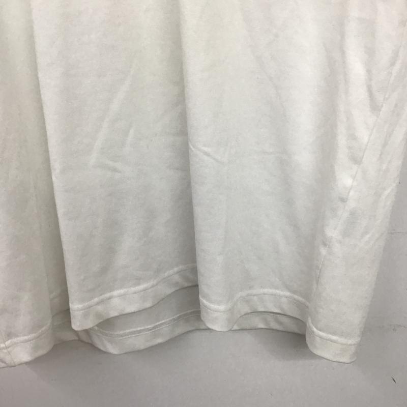 ザノースフェイス THE NORTH FACE Tシャツ 半袖 半袖カットソー プリントTシャツ クルーネックカットソー XL ロゴ、文字 白 / ホワイト / white メンズ USED 古着 中古 10161599