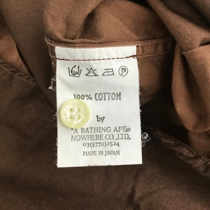 アベイシングエイプ A BATHING APE シャツ、ブラウス 半袖 半袖シャツ プリントシャツ ポケットシャツ M ロゴ、文字 マルチカラー / マルチカラー / multicolor メンズ USED 古着 中古 10161600
