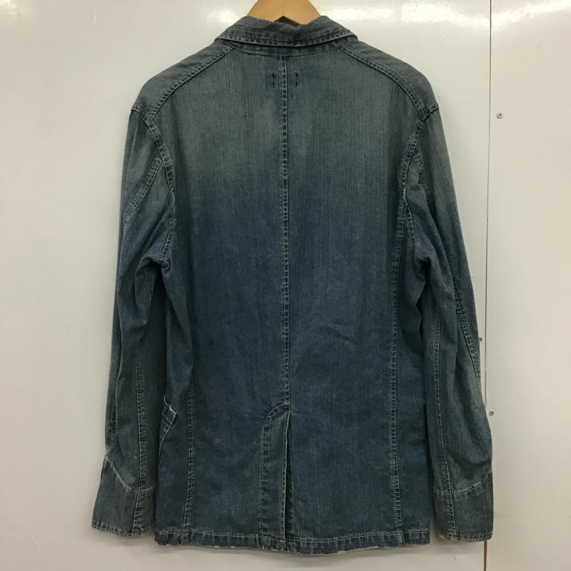 リーバイス Levi s ジャケット、上着 ジャンパー、ブルゾン デニム L 無地 インディゴ / インディゴ / Indigo メンズ USED 古着 中古 10161608