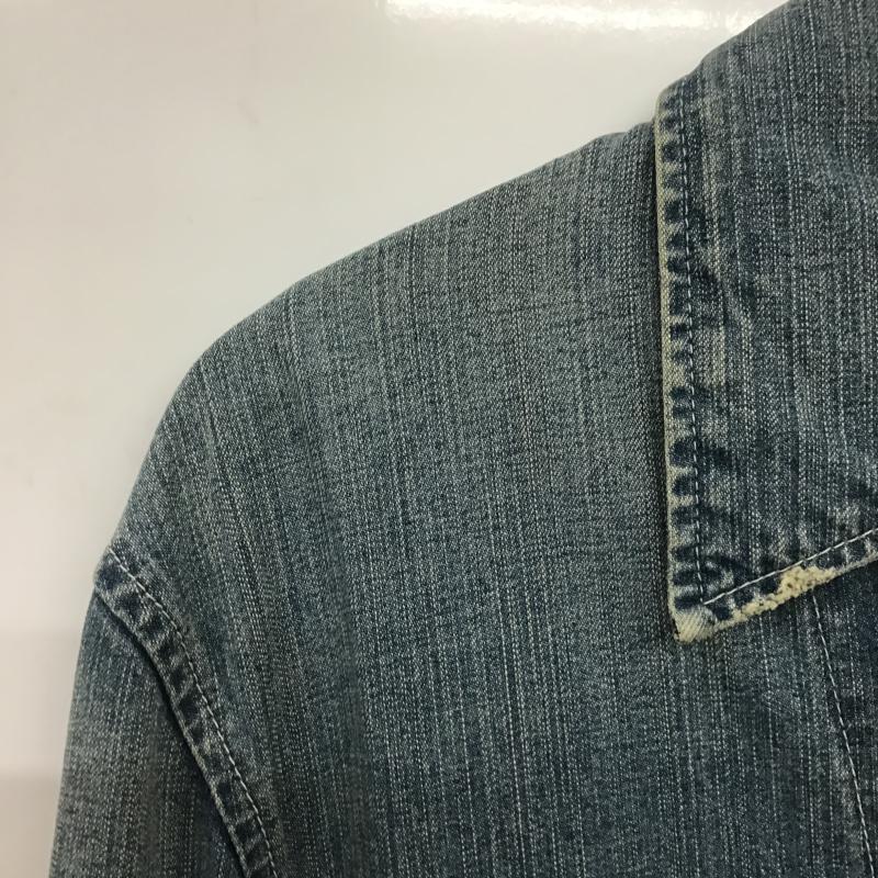 リーバイス Levi s ジャケット、上着 ジャンパー、ブルゾン デニム L 無地 インディゴ / インディゴ / Indigo メンズ USED 古着 中古 10161608